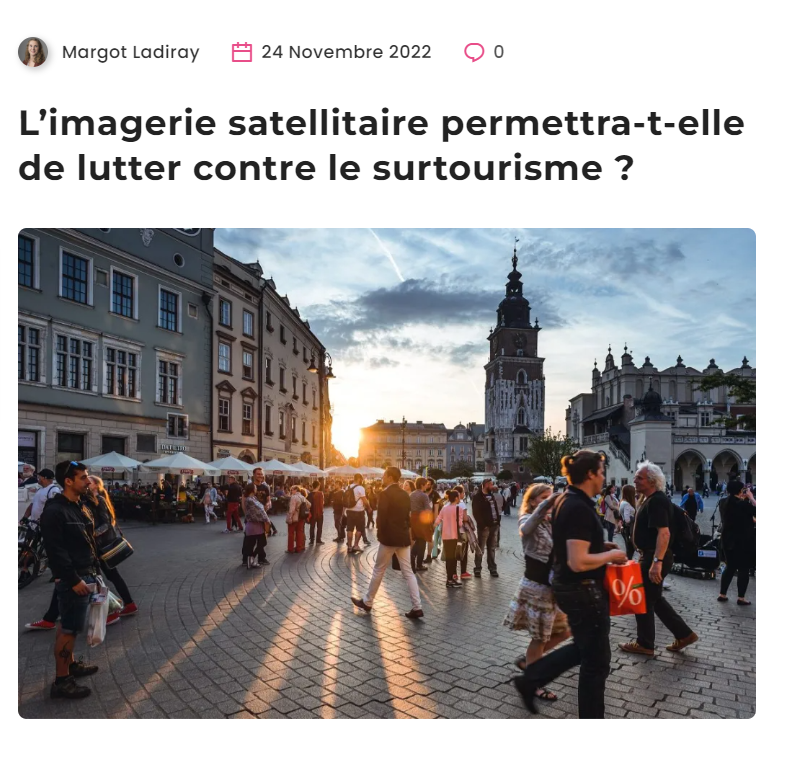 L’imagerie satellitaire permettra-t-elle de lutter contre le surtourisme ?