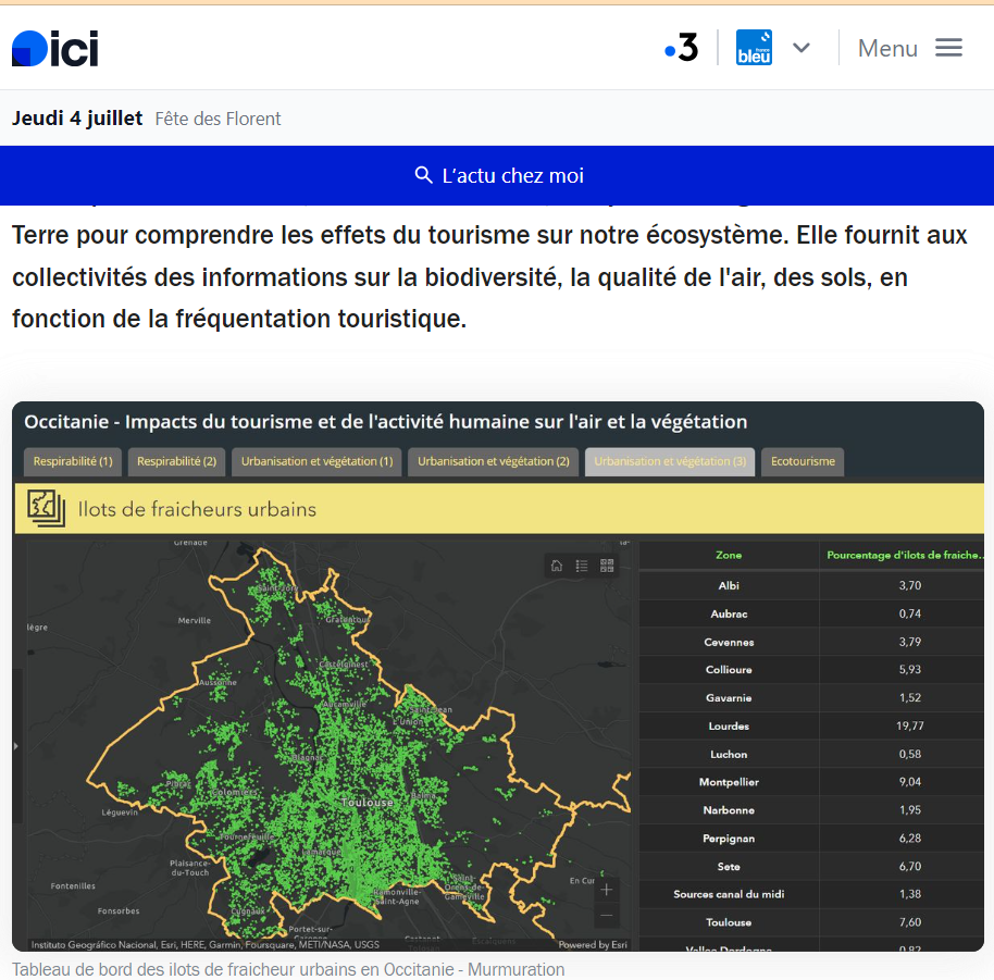 Murmuration : l’espace à la conquête du tourisme vert